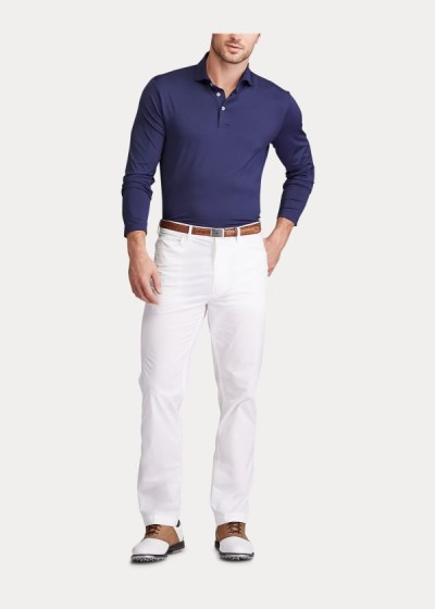 Men's Ralph Lauren Classic Fit Performance Polos | 549736BVS